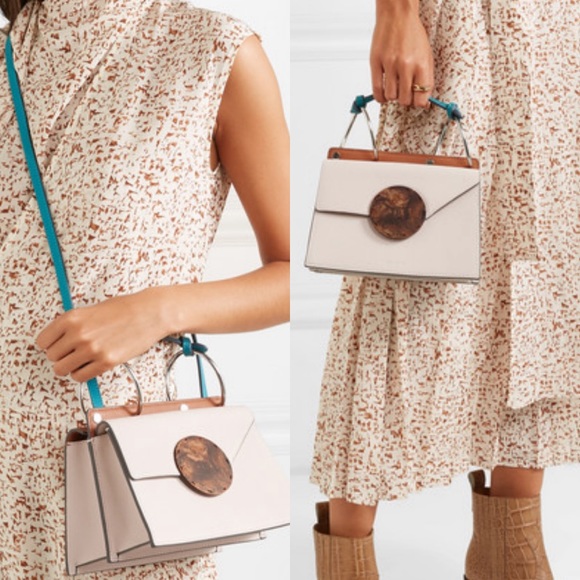 Danse Lente White Mini Phoebe Shoulder Bag - Picture 2 of 8